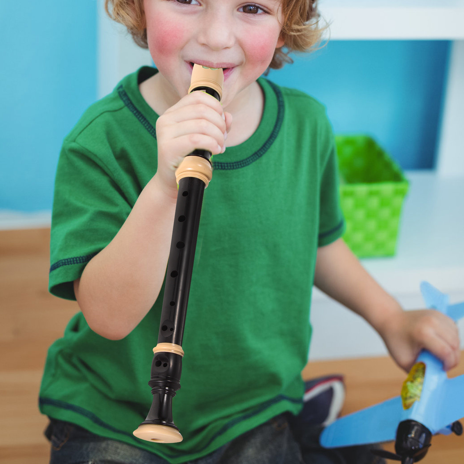 Musical Instrument A Recorder - 1 Juego de Flauta de Resina