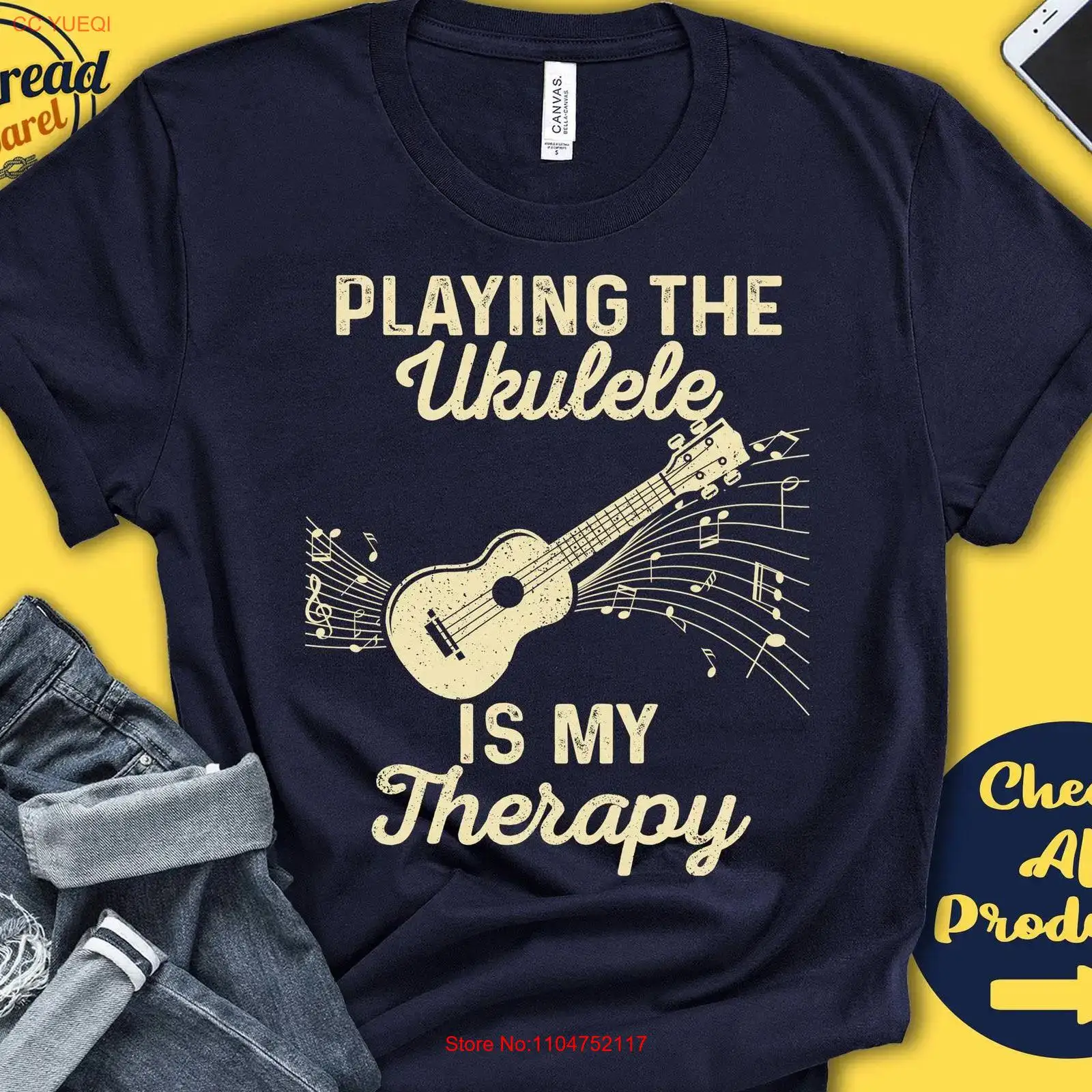 Musical Instrument Hawaii - Camiseta para jugador de ukelele, instrumento