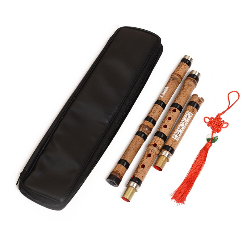 Musical Instrument Xiao - Flauta de bambú de 8 agujeros,