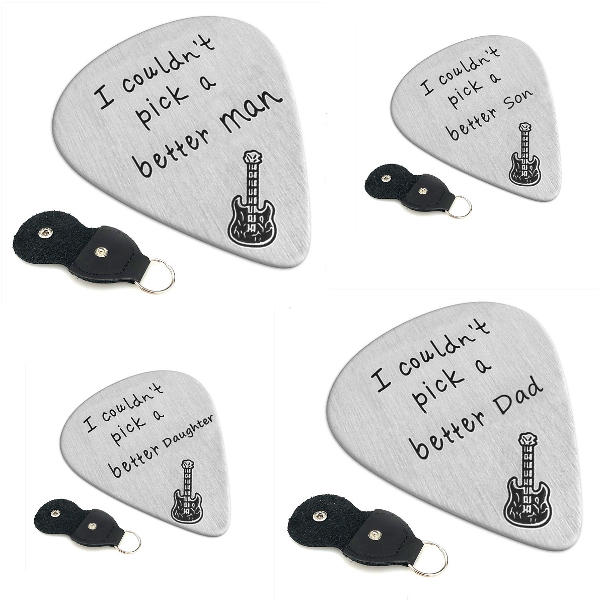 Musical Instrument In English - Púas de guitarra folclórica impresas de
