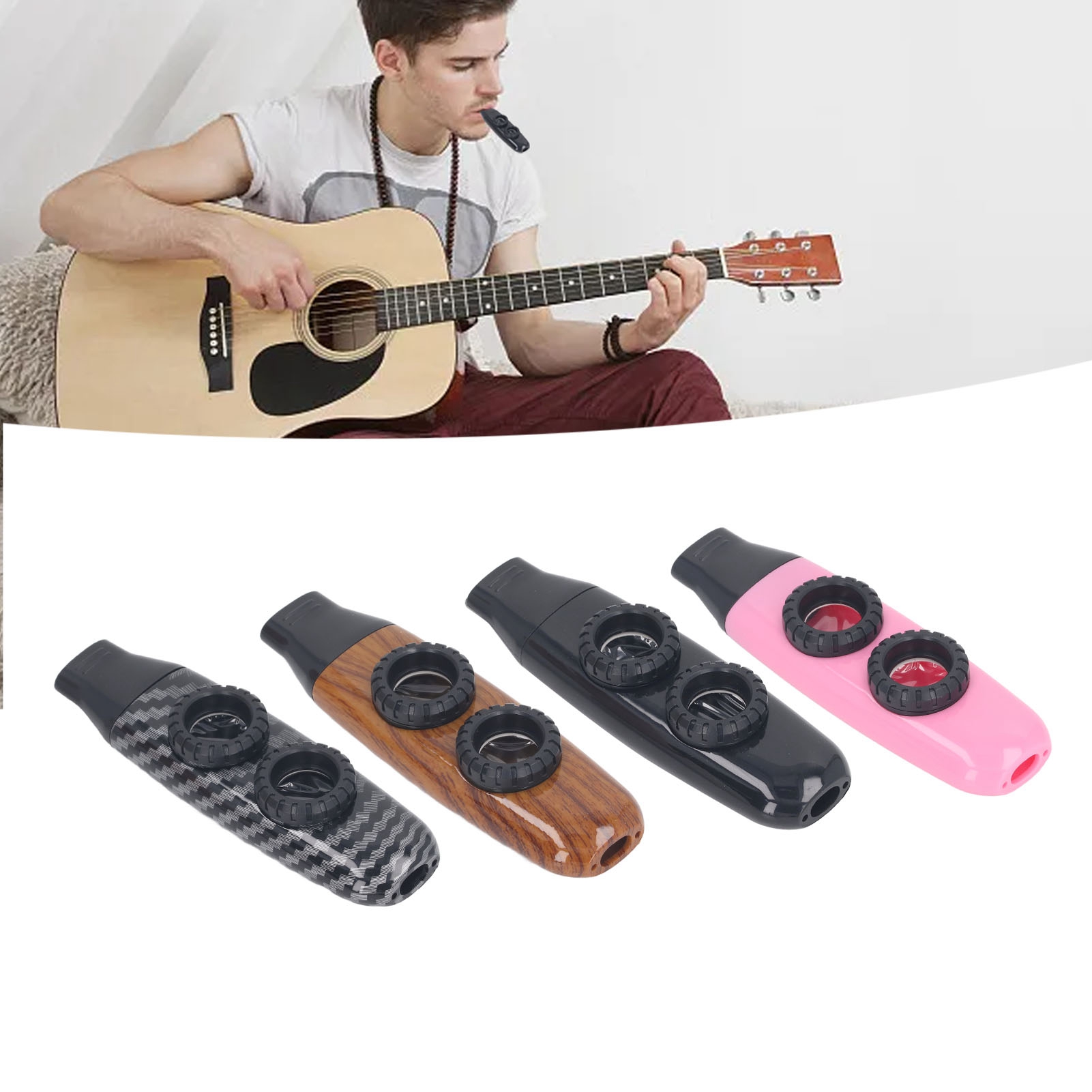 Musical Instrument Kazoo - Flauta Kazoo, flauta de doble agujero,