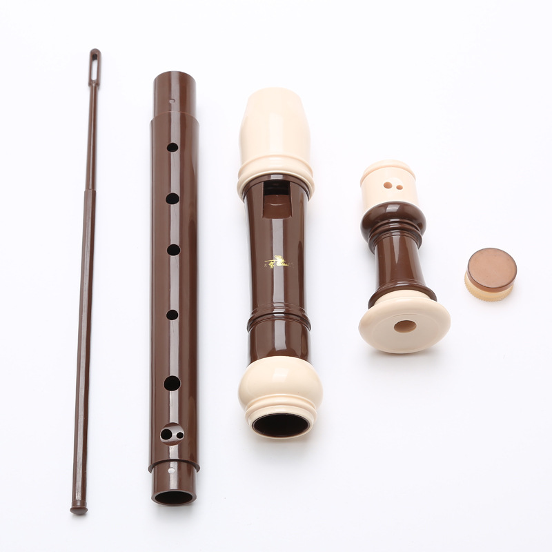 Musical Instrument A Recorder - Swan-grabadora barroca de 8 agujeros, flauta