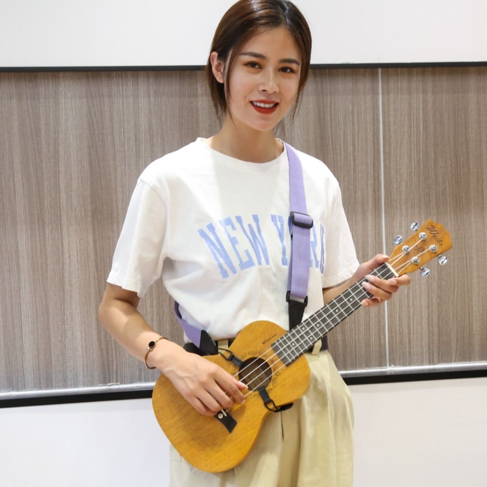 Musical Instrument In English - Correa de guitarra portátil y duradera,