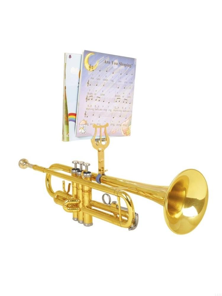 Musical Instrument Book - Clip para partituras trompeta, clip para