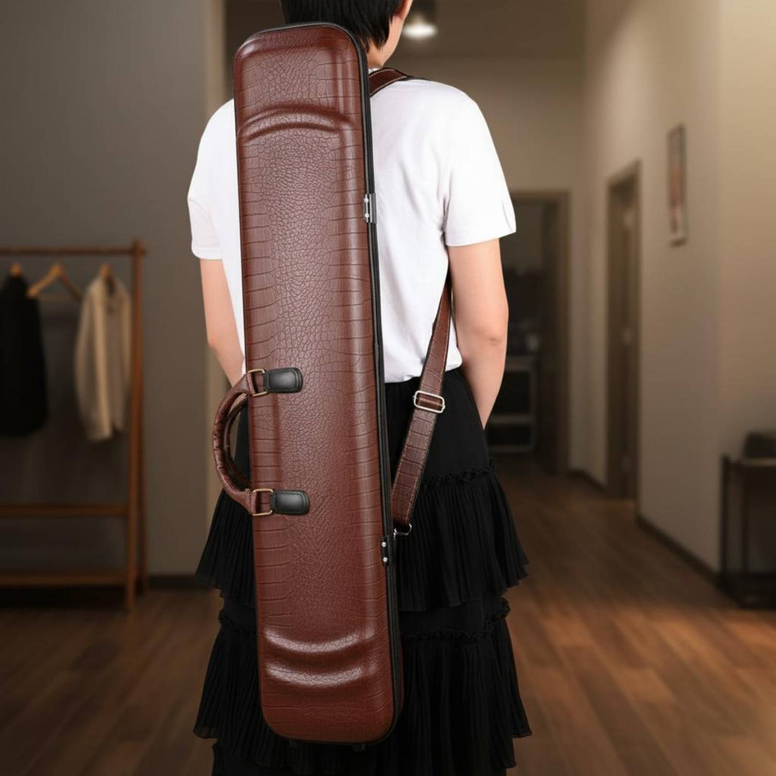 Erhu Violin Chinese - Mochila con diseño de estuche para