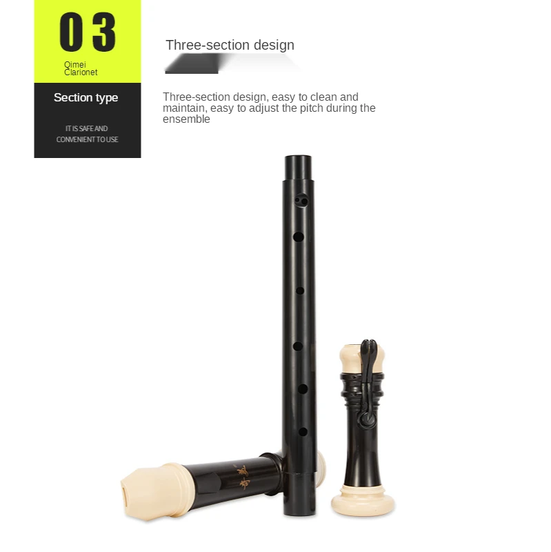 Musical Instrument A Recorder - Clarinete Tenor Barroco Qimei, Flauta de