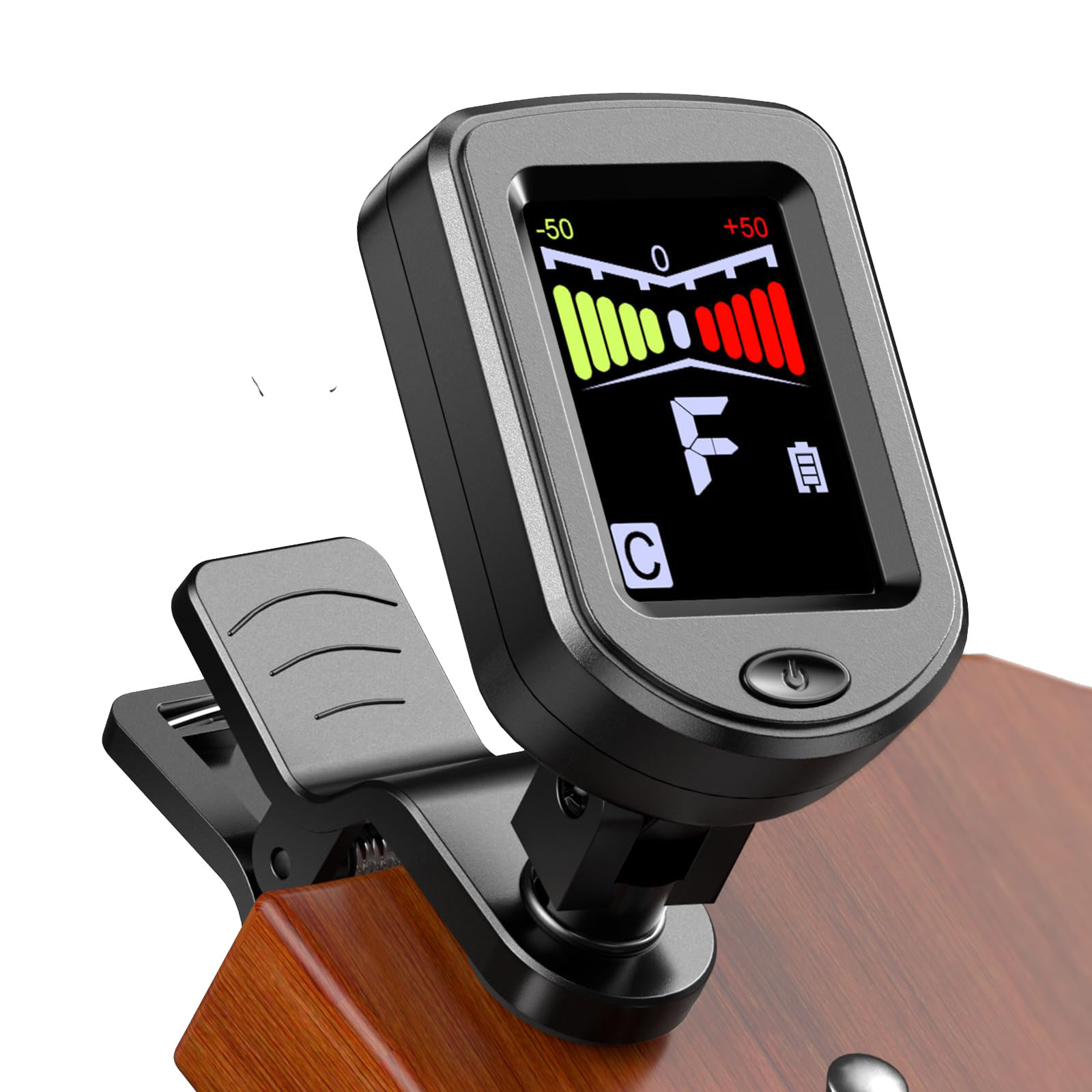 Musical Instrument In English - Afinador de guitarra con clip y