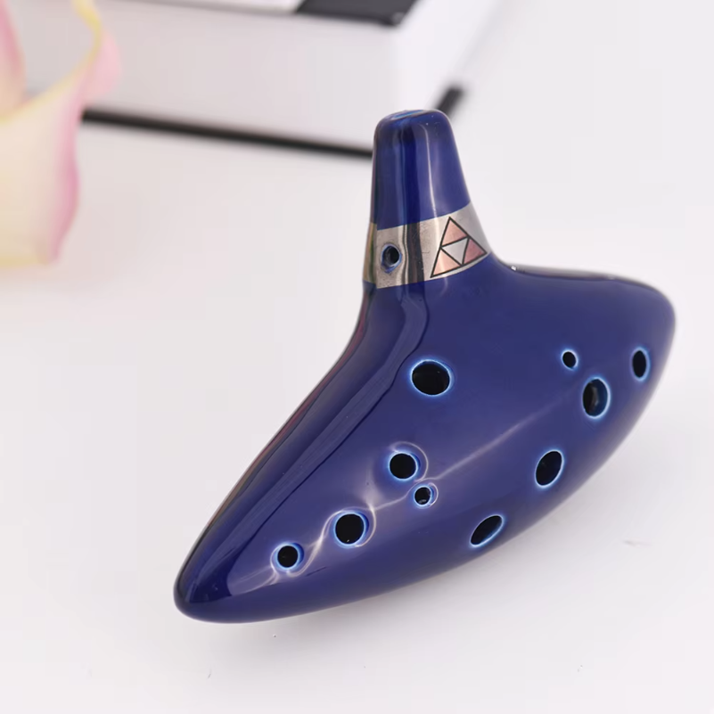Ocarina de 12 agujeros de cerá - Musical Instrument Book reseña y precio