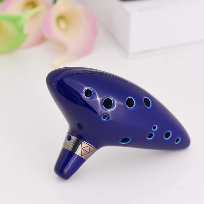 Ocarina de 12 agujeros de cerá - Musical Instrument Book reseña y precio