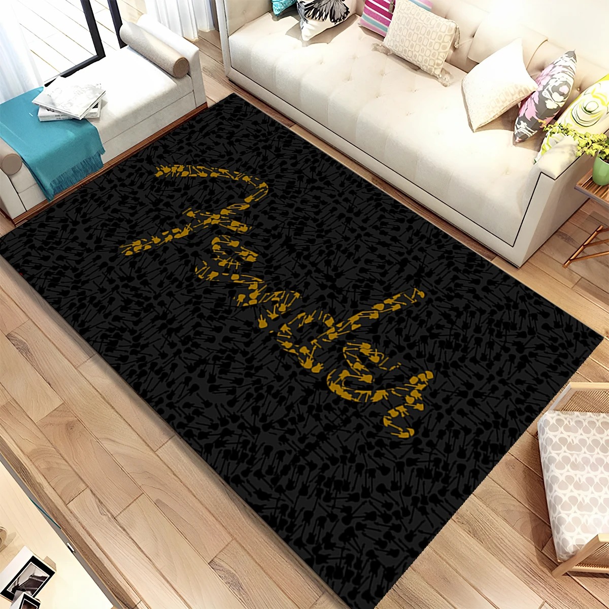 Alfombra 3D con Diseño de Guit - Musical Instrument Sign reseña y precio