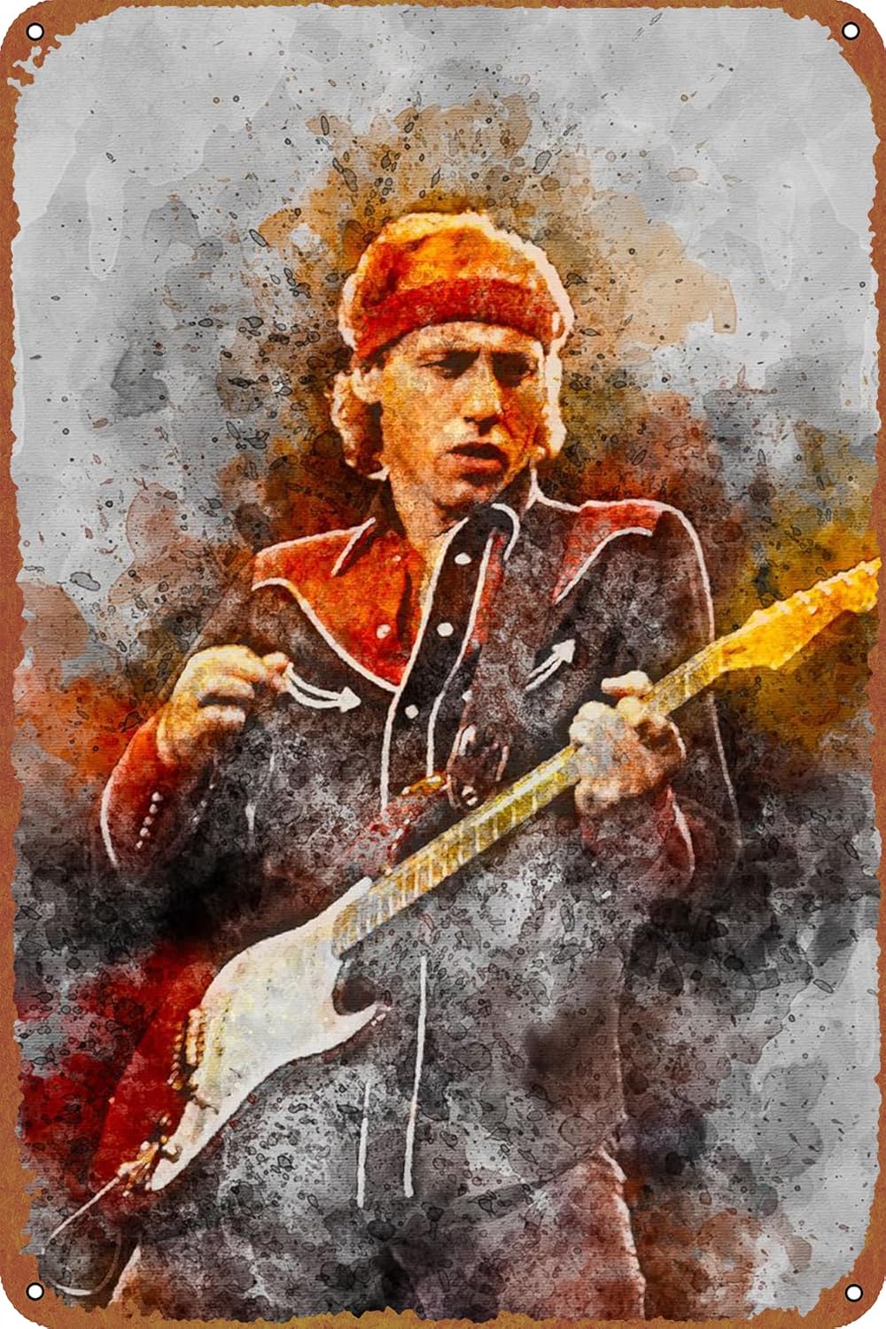 Mark Knopfler-Pósteres musical - Musical Instrument Sign reseña y precio