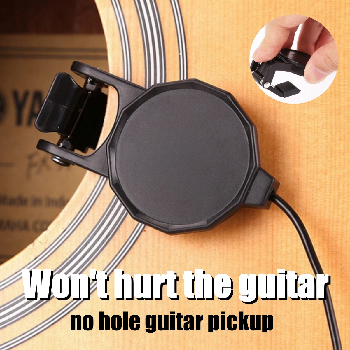 Pastilla con Clip para conecto - Musical Instrument In English reseña y precio