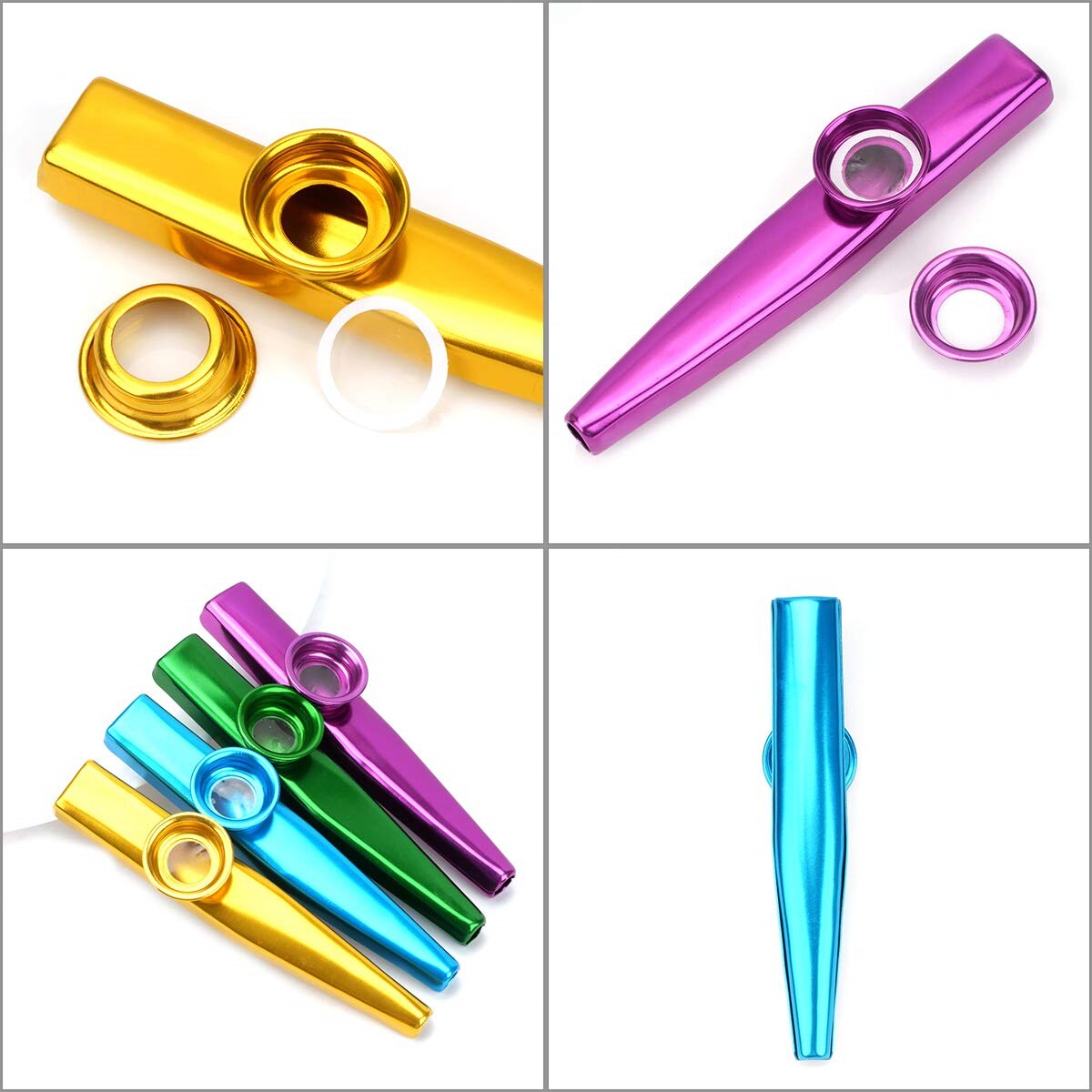 Kazoo aleación de aluminio pla - Musical Instrument Kazoo reseña y precio