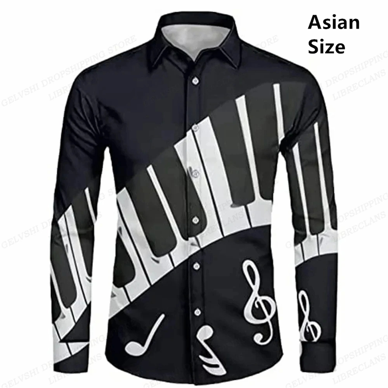 Camisa hawaiana negra de manga - Musical Instrument Hawaii reseña y precio