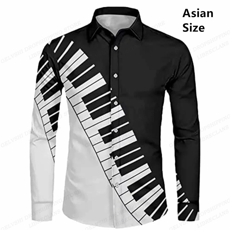 Camisa hawaiana negra de manga - Musical Instrument Hawaii reseña y precio