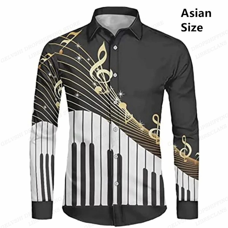 Camisa hawaiana negra de manga - Musical Instrument Hawaii reseña y precio