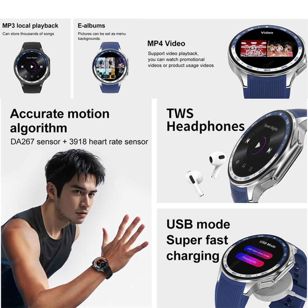 Reloj inteligente AMOLED 1,43  - Musical Instrument Japanese reseña y precio