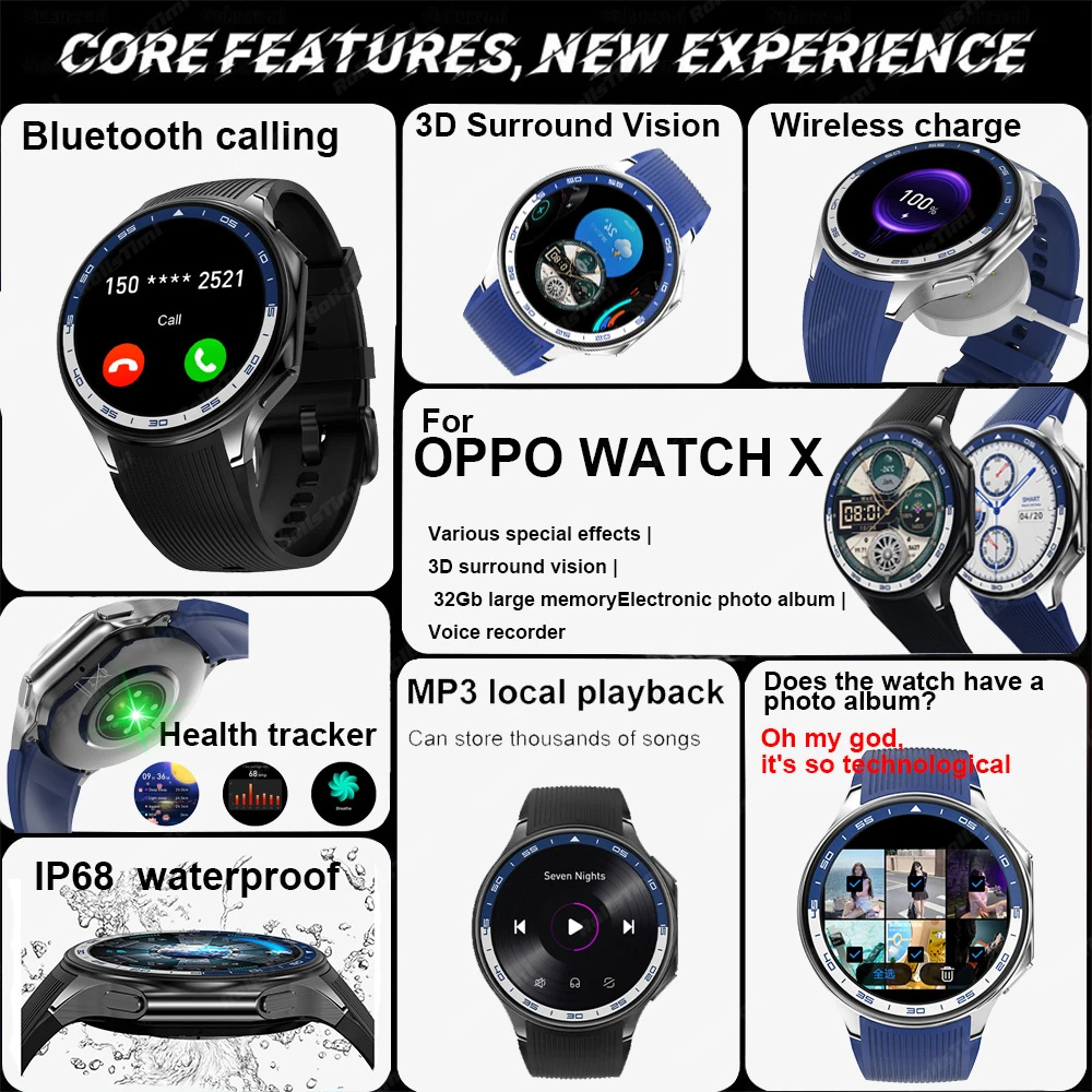 Reloj inteligente AMOLED 1,43  - Musical Instrument Japanese reseña y precio