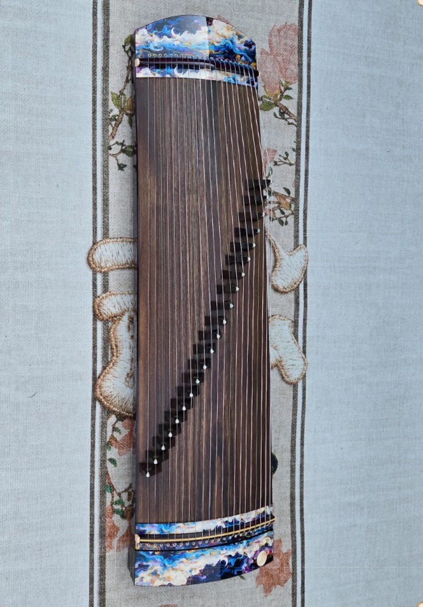 Guzheng Chino de 125 cm, Cítar - Musical Instrument Zither reseña y precio