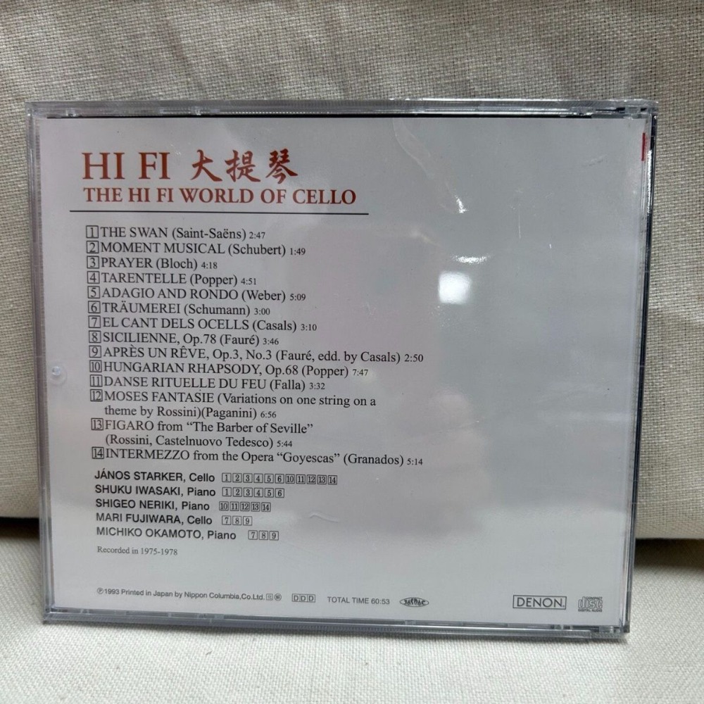 Denon HiFi Audiophile Cello El - Musical Instrument In English reseña y precio