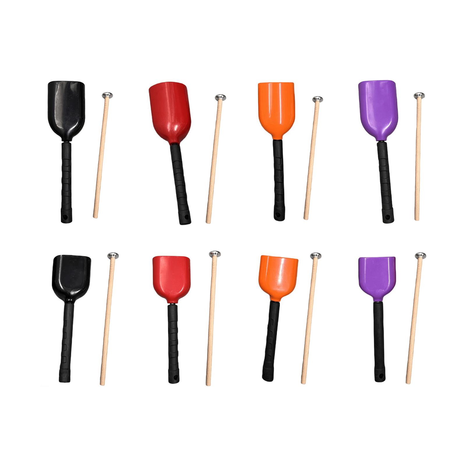 Campana de vaca con mazo, camp - Musical Instrument Mallet reseña y precio