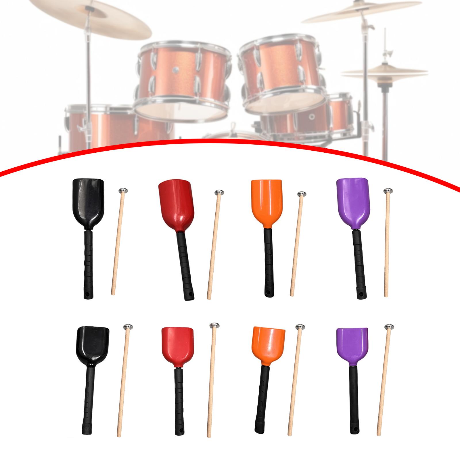 Campana de vaca con mazo, camp - Musical Instrument Mallet reseña y precio