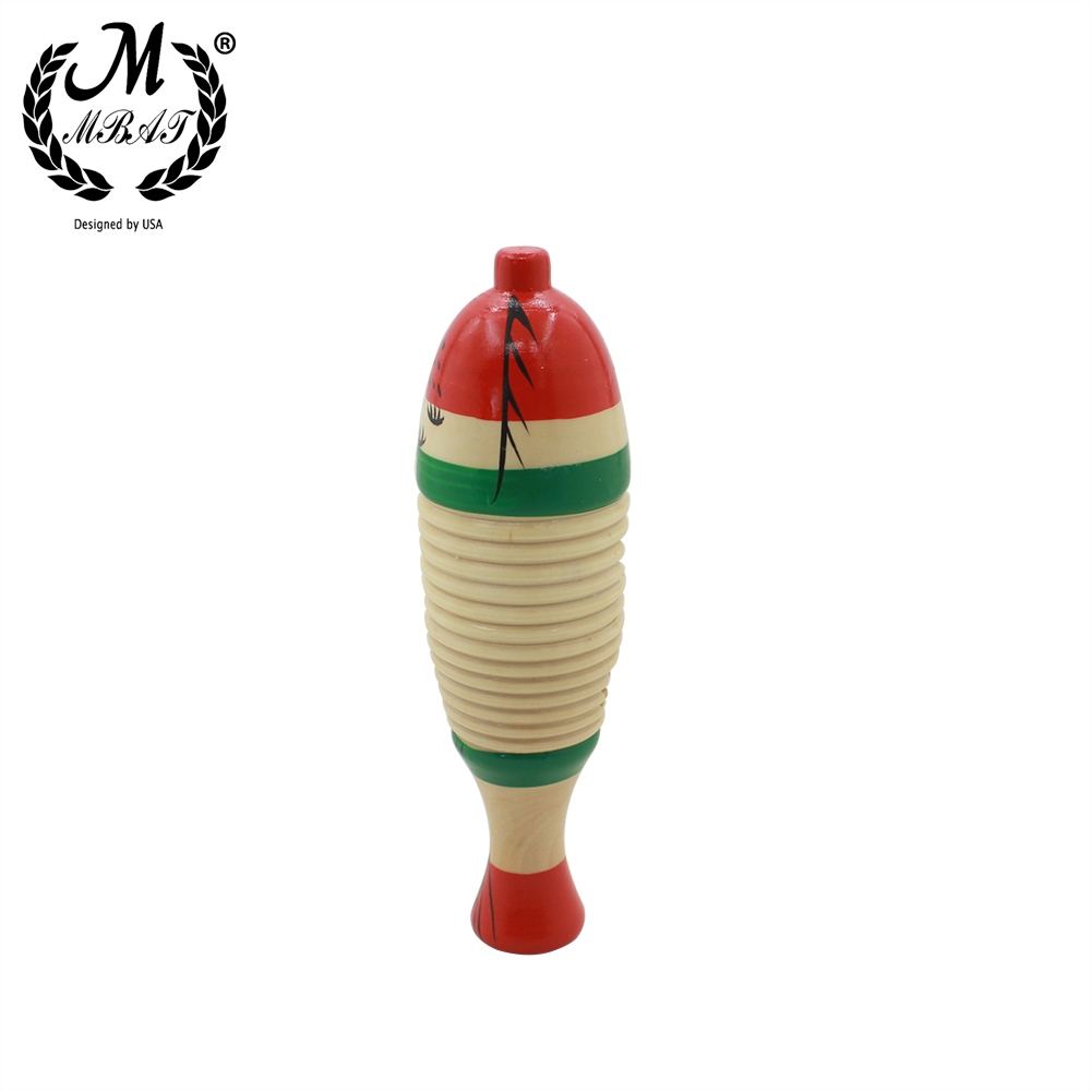 M MBAT-Juguete de pez de mader - Musical Instrument Games reseña y precio