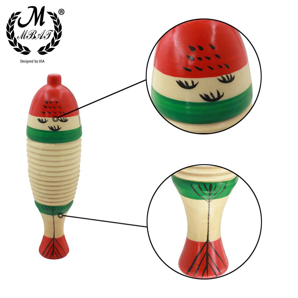 M MBAT-Juguete de pez de mader - Musical Instrument Games reseña y precio