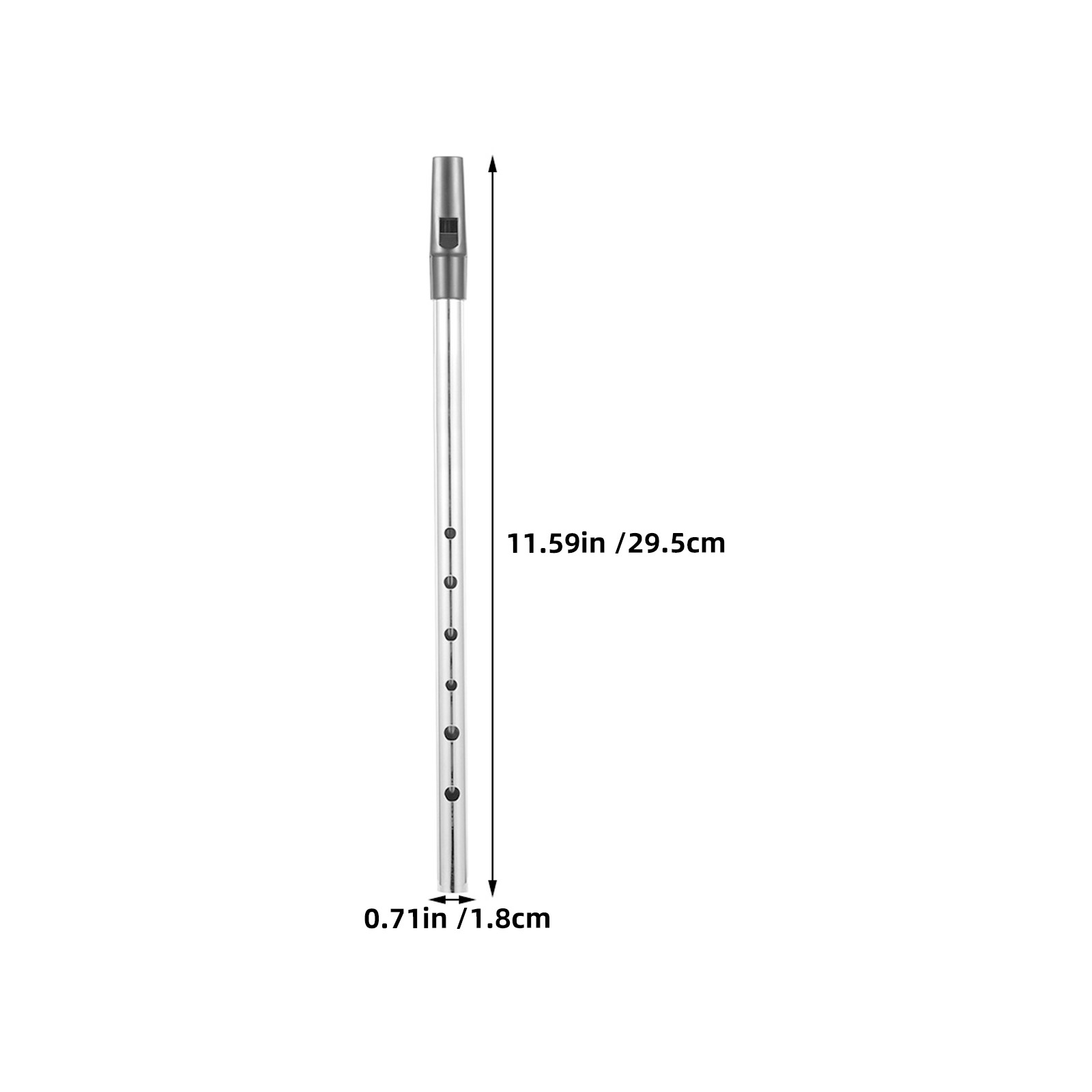 Grabadora soprano de metal en  - Musical Instrument A Recorder reseña y precio