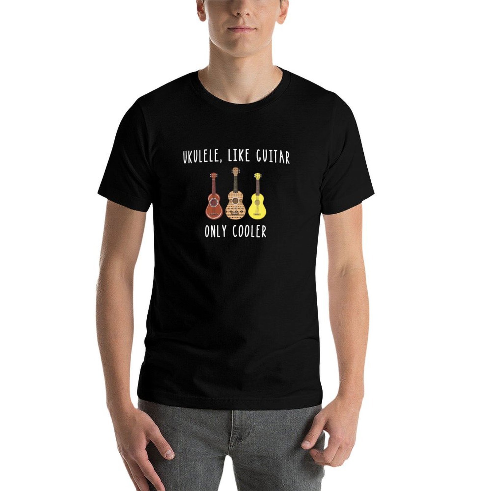 Camiseta con estampado de ukul - Musical Instrument Like Guitar reseña y precio
