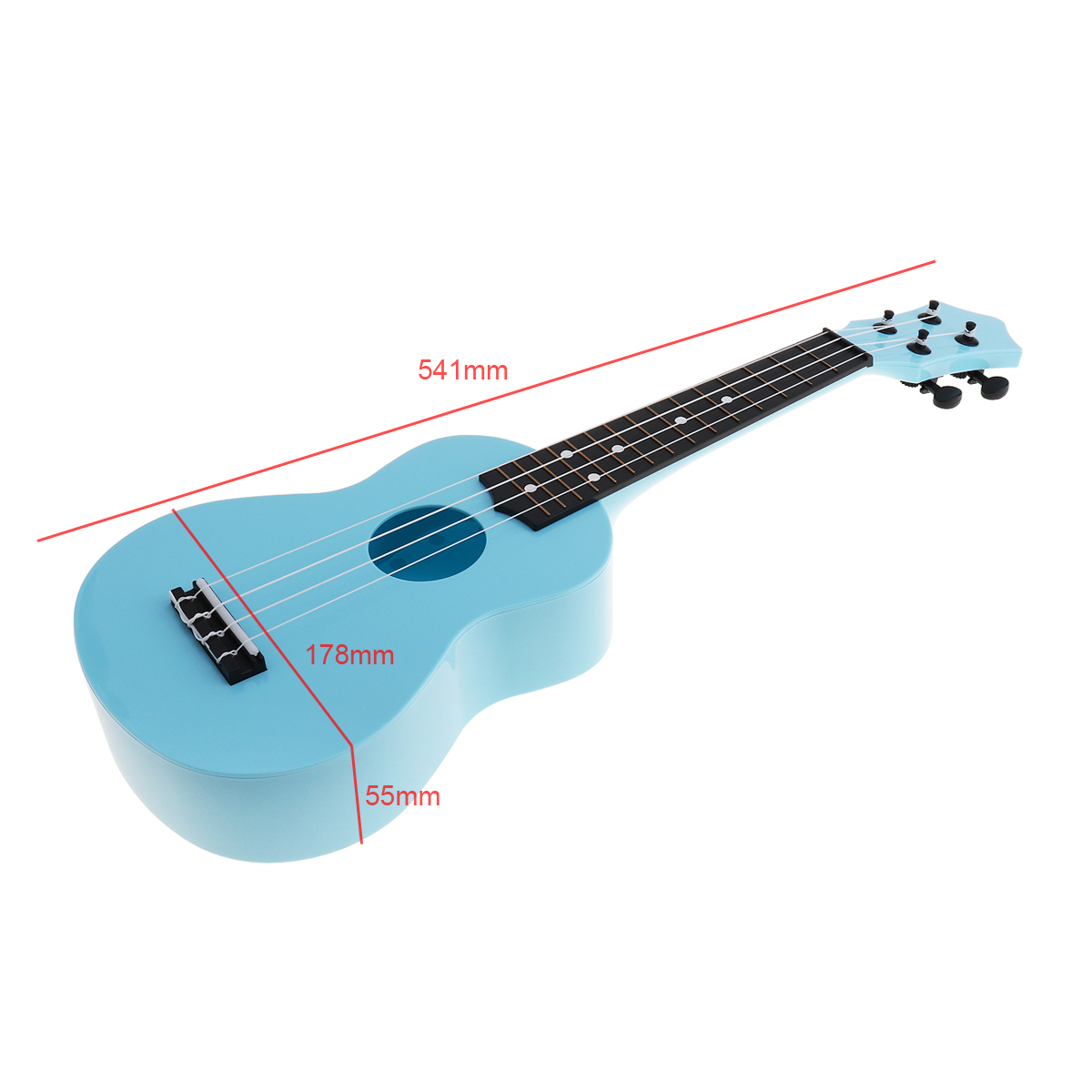 Ukelele de 21 pulgadas, 4 cuer - Musical Instrument Hawaii reseña y precio
