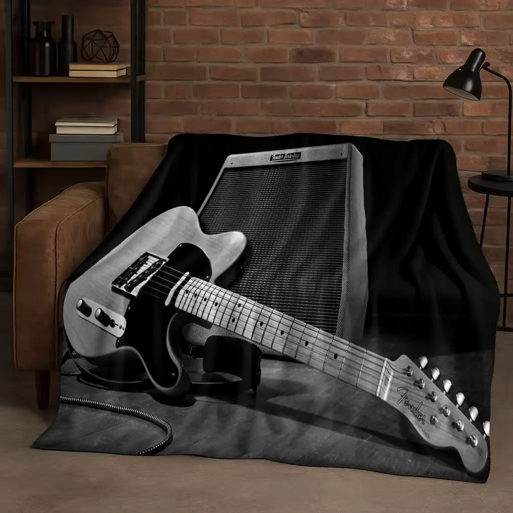 Manta de Franela con Diseño de - Musical Instrument Sign reseña y precio