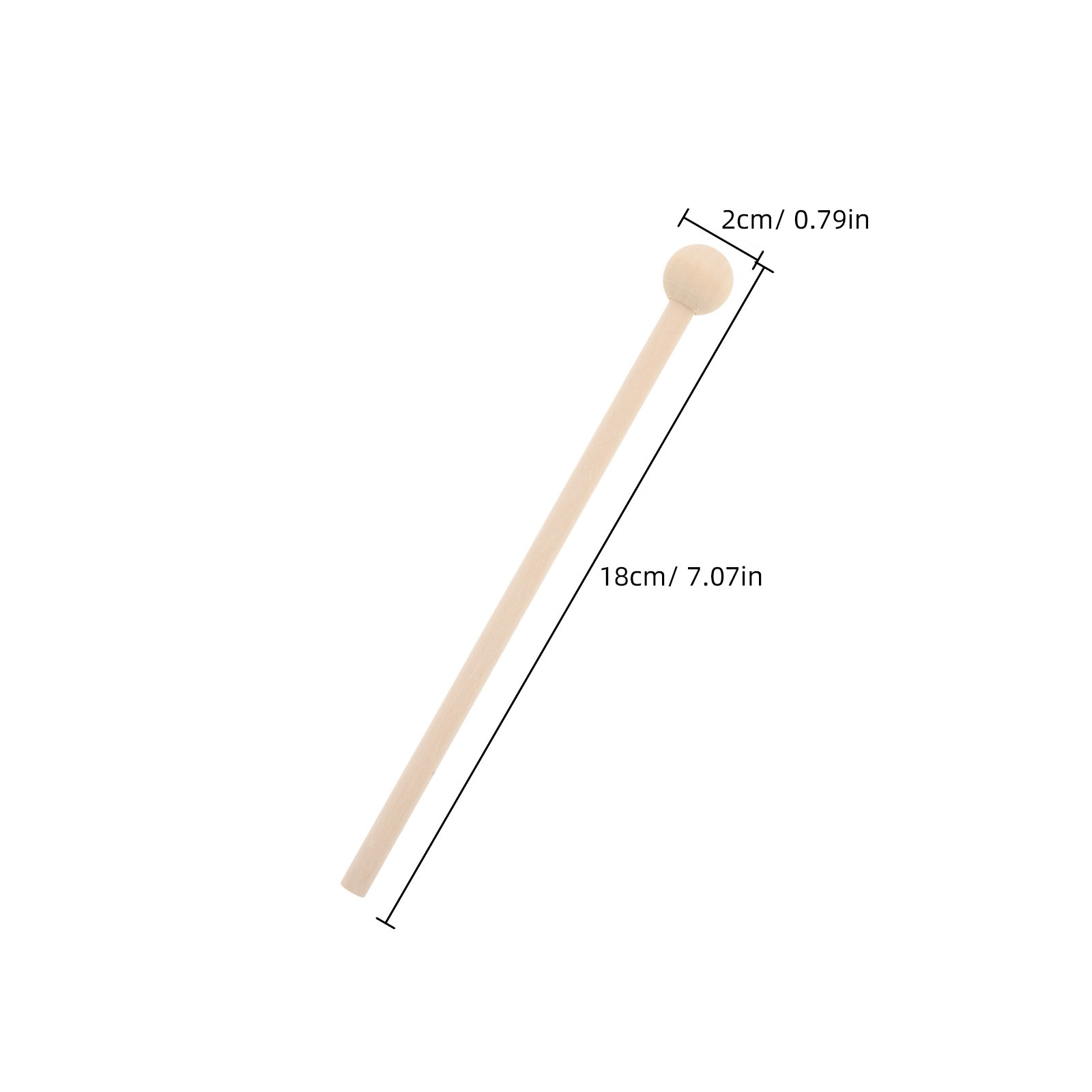 10 unidades de mazos de madera - Musical Instrument Mallet reseña y precio