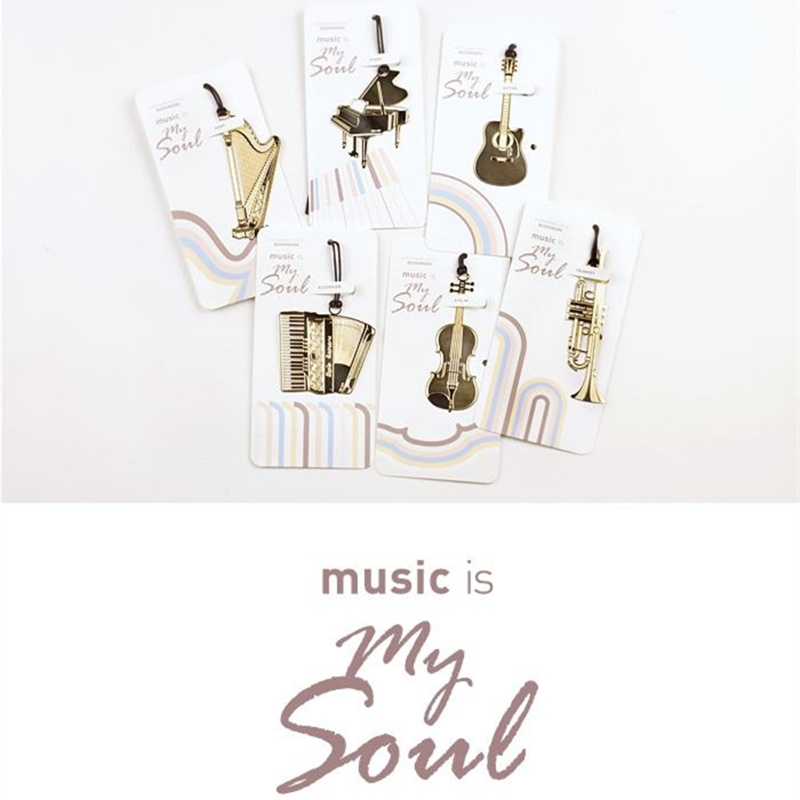 Marcapáginas de Metal para mús - Musical Instrument Book reseña y precio