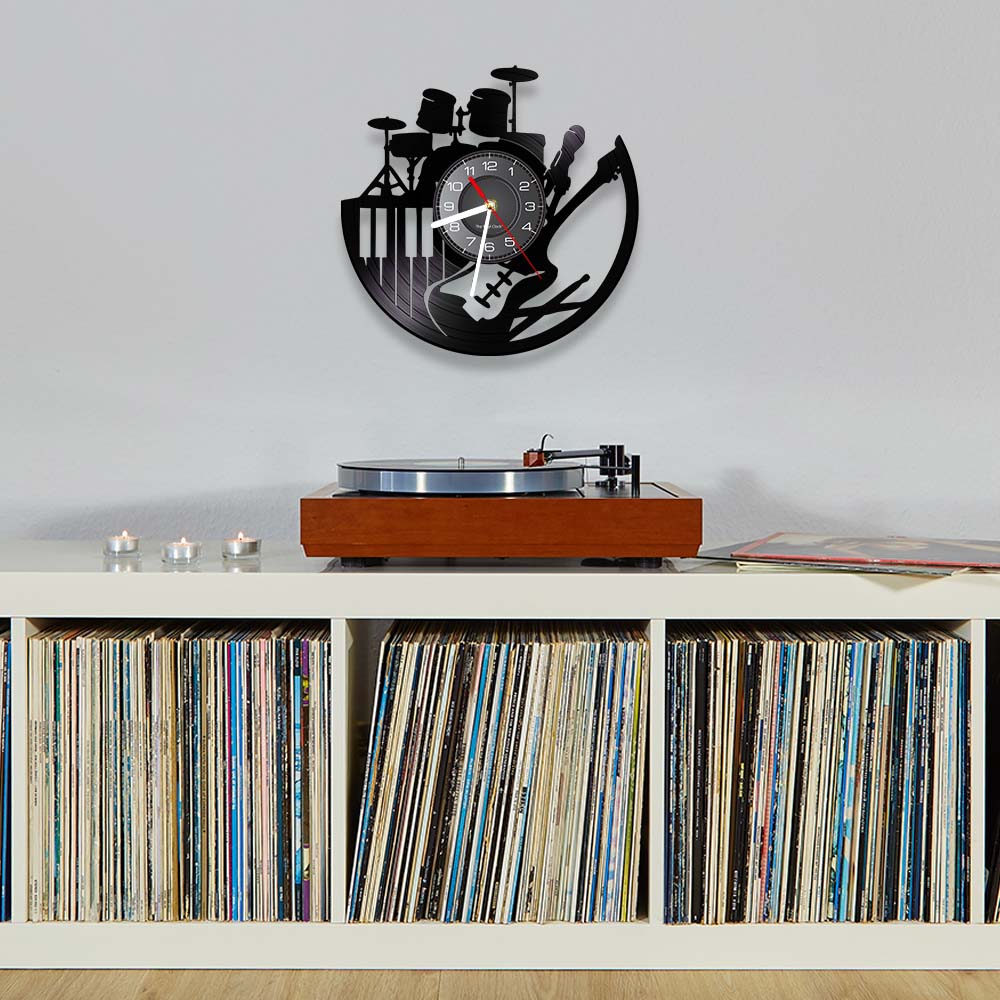 Set de Soporte para Guitarra E - Musical Instrument Sign reseña y precio