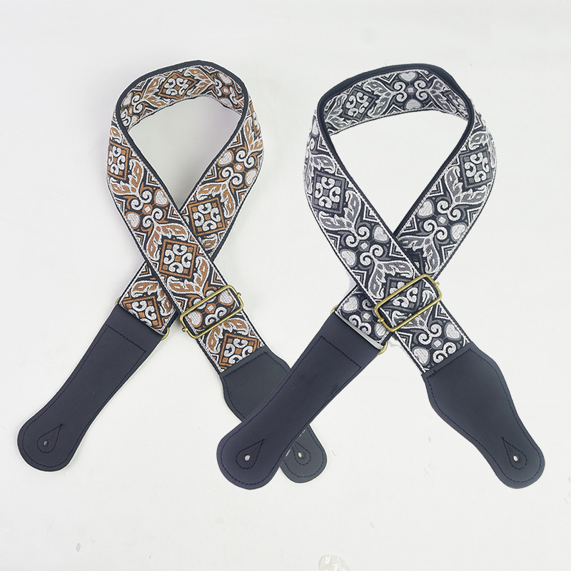 Correa de guitarra con estampa - Musical Instrument In English reseña y precio