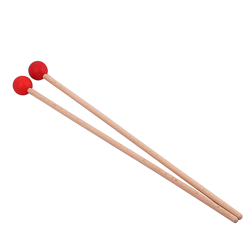 1 par de baquetas grandes para - Musical Instrument Mallet reseña y precio