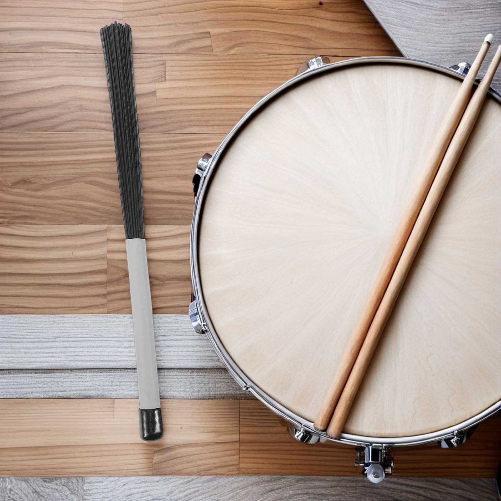 1 Par de Cepillos para Tambor, - Cajon Box Drum reseña y precio