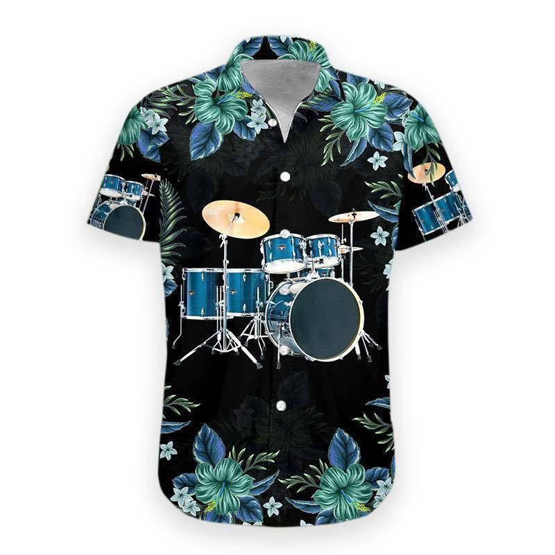 Camisas de playa con estampado - Musical Instrument Hawaii reseña y precio