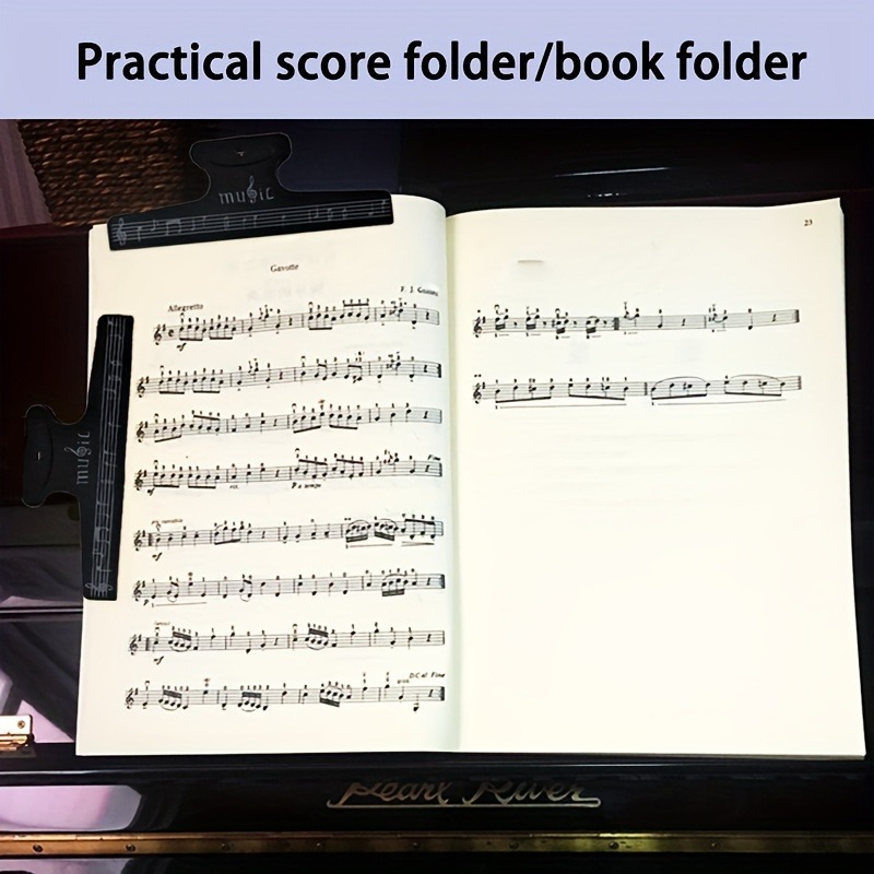 Clips para Partituras, Clips p - Musical Instrument Book reseña y precio