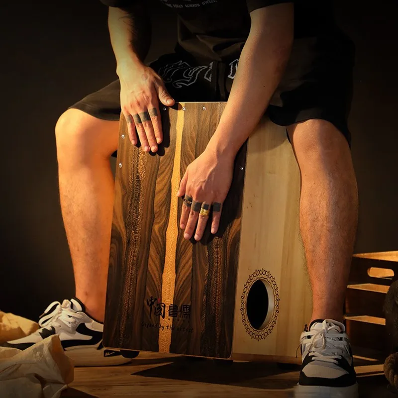 Caja de Cajon de madera maciza - Cajon Box Drum reseña y precio