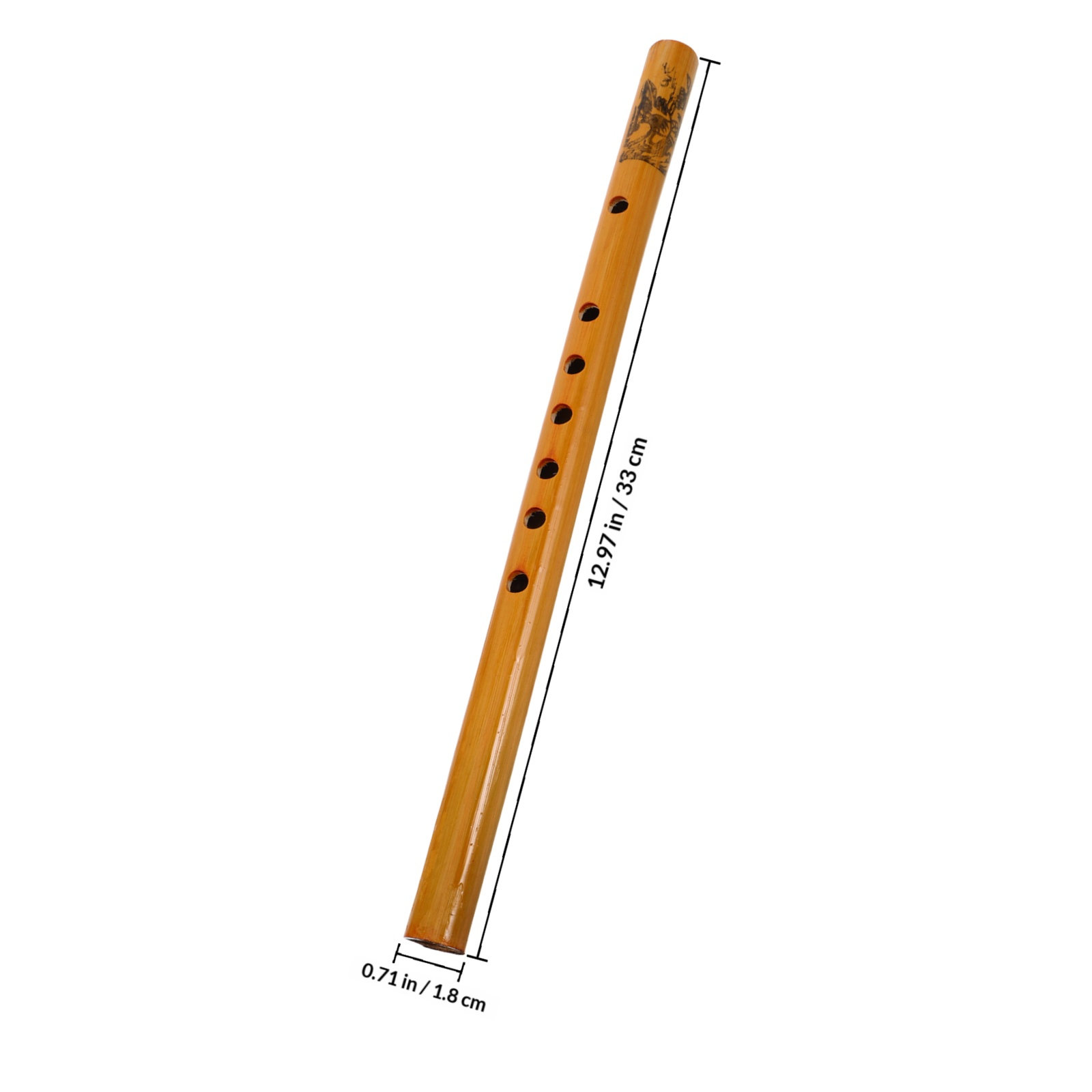 Flauta vertical de bambú de 33 - Musical Instrument A Recorder reseña y precio