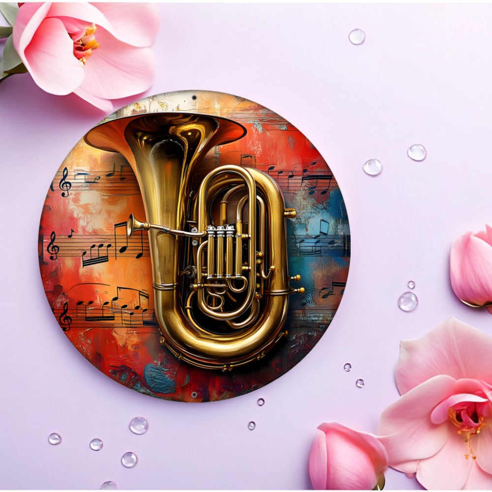 Letrero de Metal - Placa Decor - Musical Instrument Sign reseña y precio